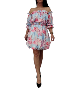 Sukienka Hiszpanka Kwiecista Na Komunie Chrzciny Wiosna Lato S M L XL